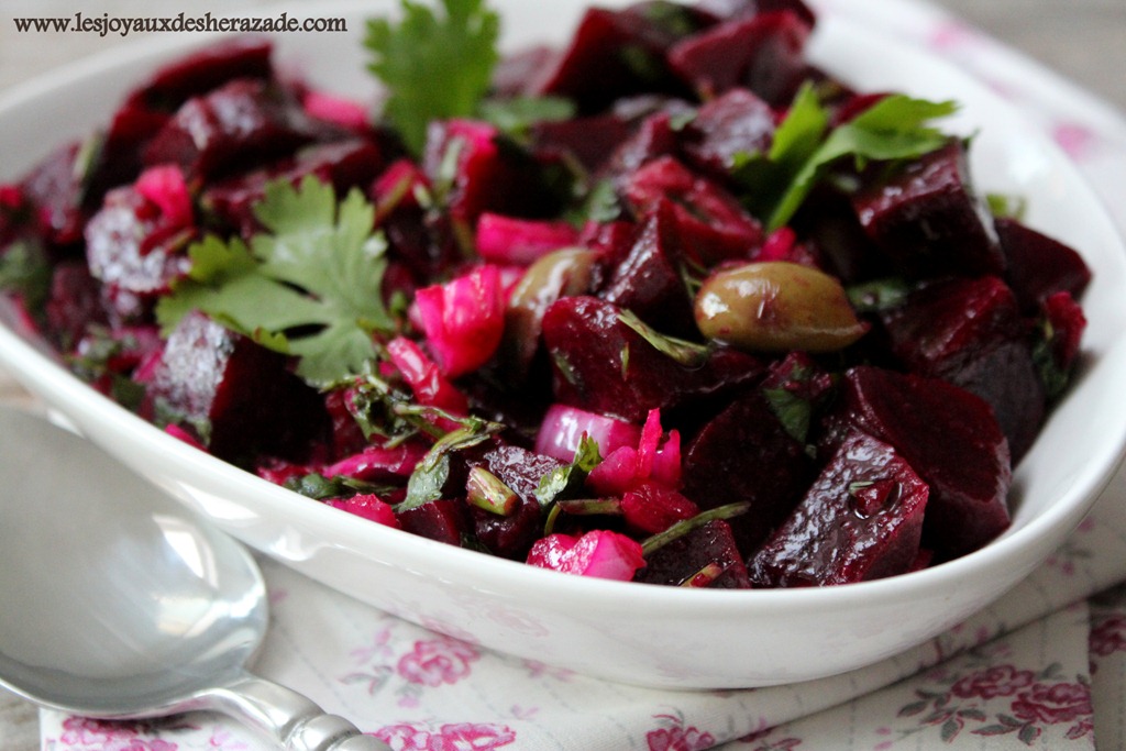 Salade de betterave persillée