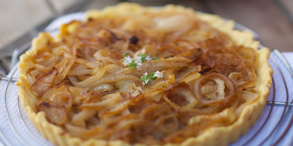 Tarte à l’oignon à la crème