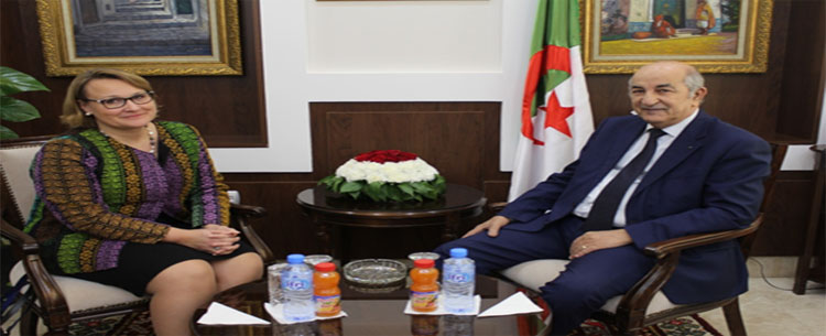 Tebboune reçoit les ambassadrices des Etats-Unis et du Canada en Algérie