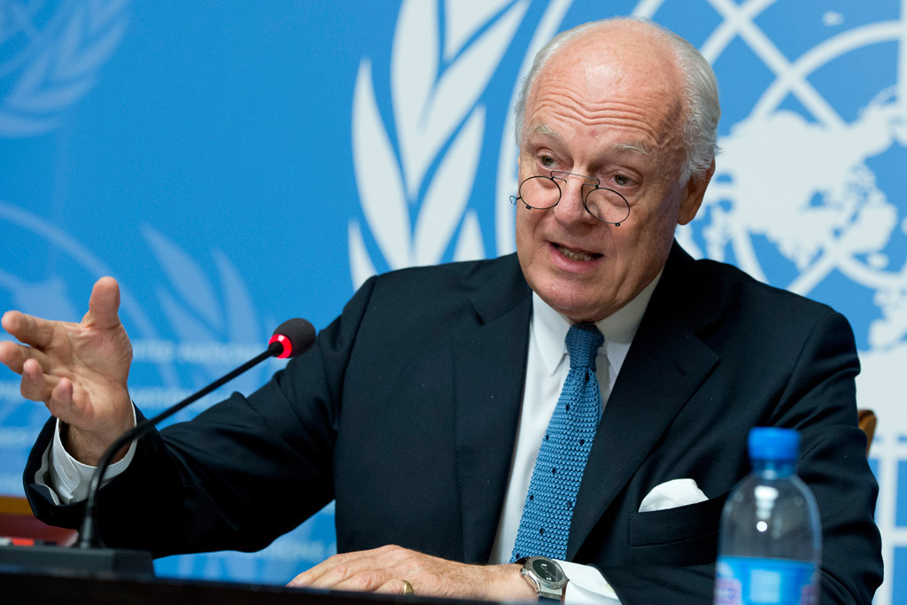 Selon Staffan De Mistura L’ONU note une convergence de vues sur l’avenir de la Syrie