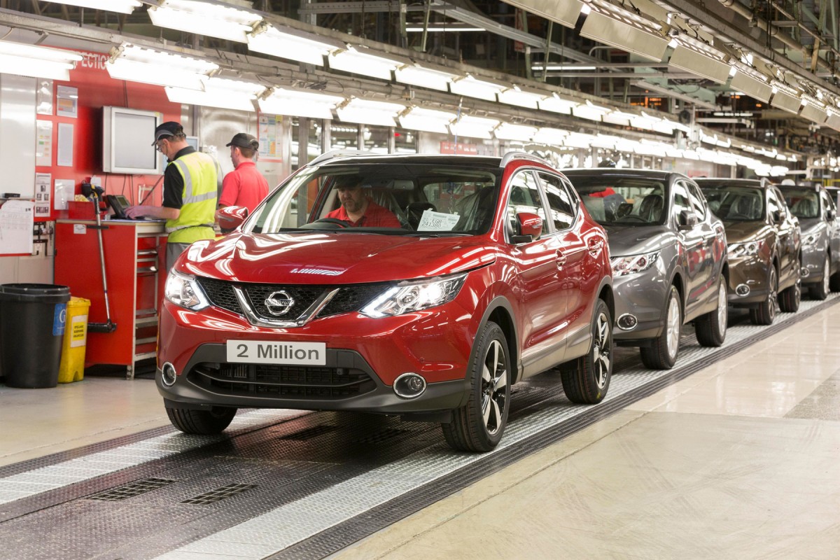 Nissan : Début de la production européenne du Qashqai restylé
