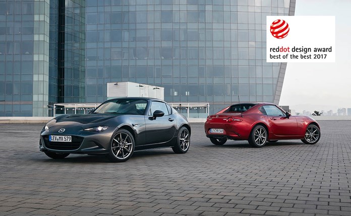 Mazda : Le Mazda MX-5 RF décroche le plus prestigieux des prix Red Dot