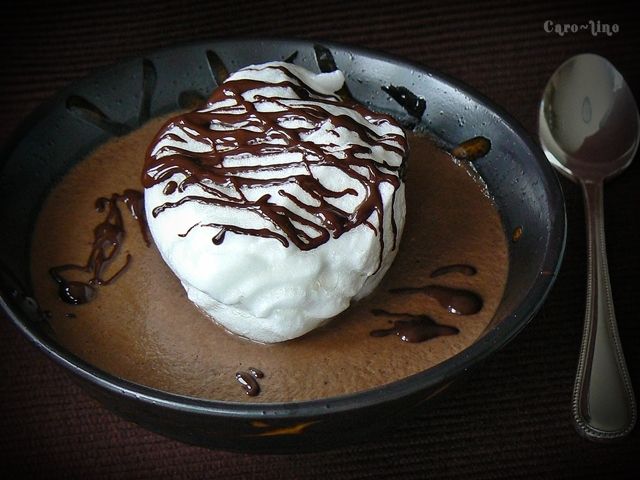 Îles flottantes au chocolat