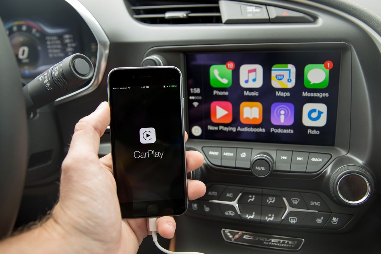 Système audio: Apple CarPlay sans fil