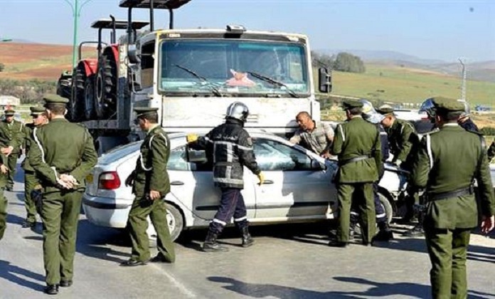 Accidents de la route: 1351 morts durant le premier semestre 2017