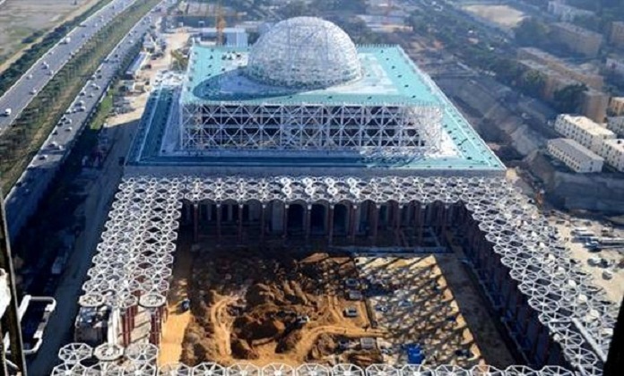 Grande mosquée d&rsquo;Alger: des moyens supplémentaire pour la réception partielle avant fin 2017