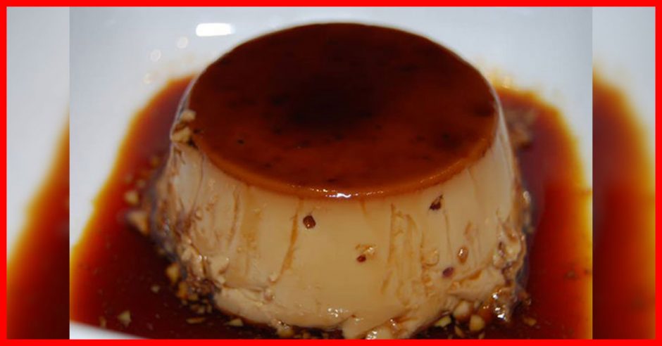 Flan au café
