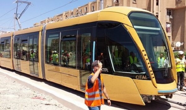 Sidi Bel-Abbès : les habitants découvrent le tramway