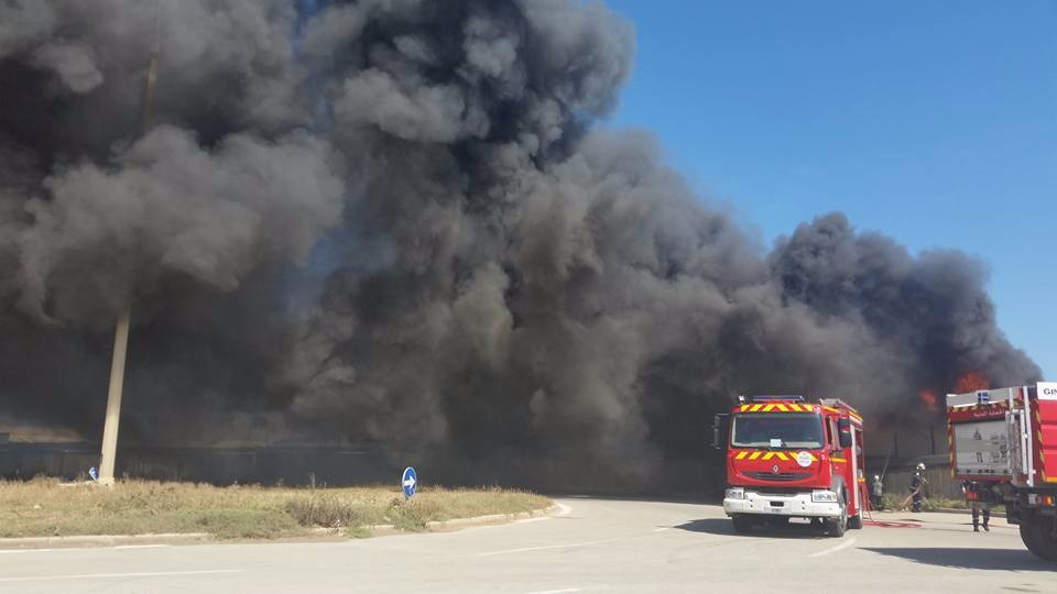 Plateforme pétrochimique de Skikda: Incendie près de la centrale thermoélectrique
