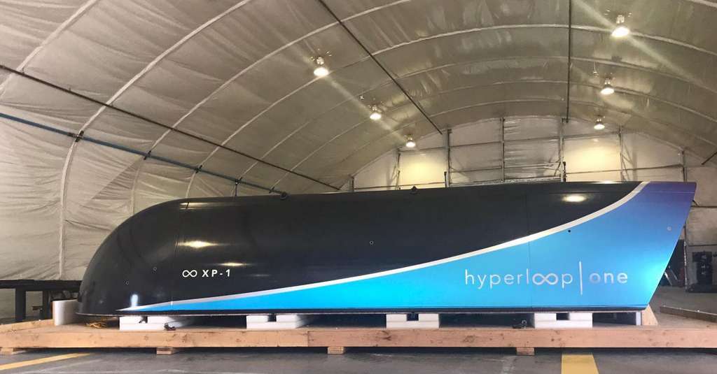 Hyperloop One réussit son premier essai grandeur nature