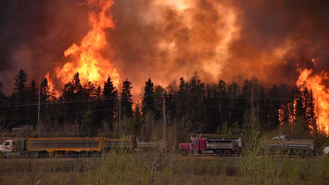 Incendies au Canada: Des milliers d&rsquo;évacuations, état d&rsquo;urgence en Colombie-Britannique