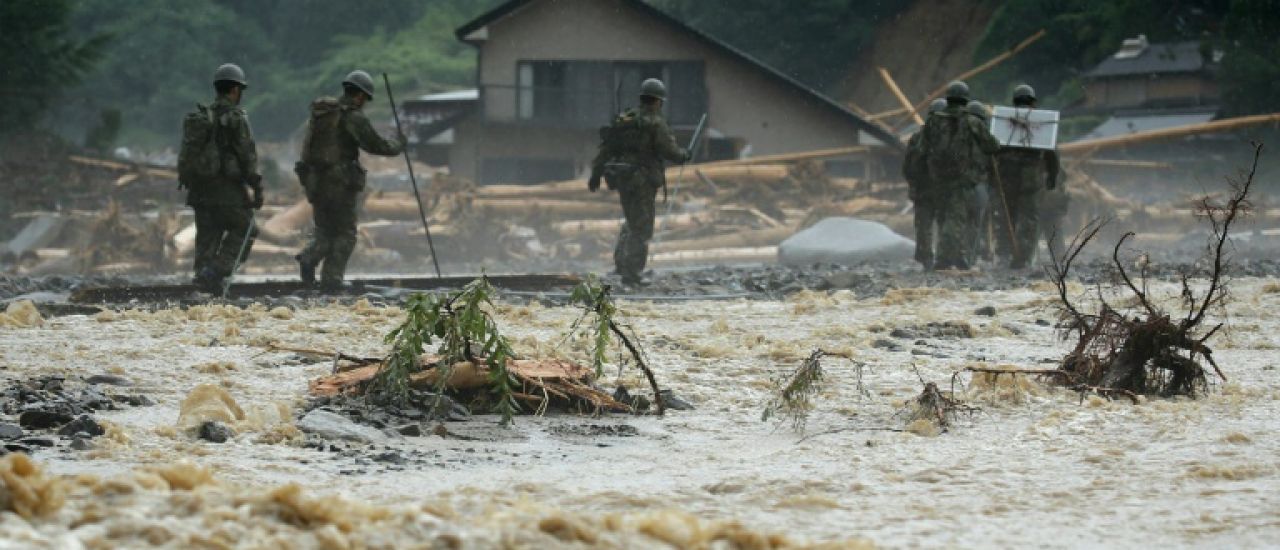 Japon : le bilan des inondations monte à 18 morts