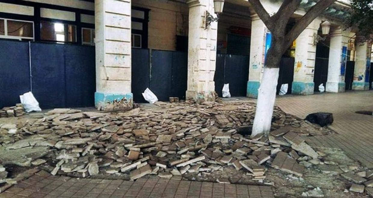 La place du 1er novembre, en voie de réhabilitation à Béjaïa: Un endroit de rêve