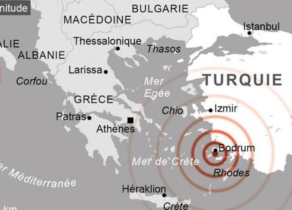 Turquie: séisme de 5,3 dans le sud-ouest du pays