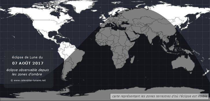 Eclipse partielle de lune: ouvrez les yeux ce lundi soir