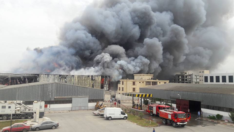 Algérie : Un feu s’est déclaré à Oued Smar