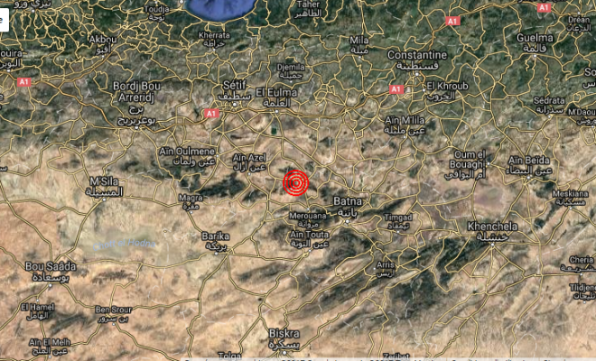 Forte secousse tellurique de magnitude 4,6 à Batna