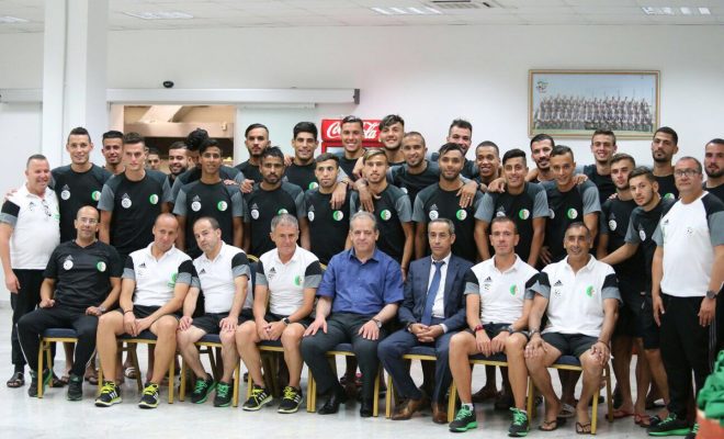 CHAN 2018 : El Hadi Ould Ali rend visite à l’équipe nationale