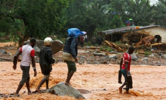 Sierra leone: le bilan des inondations s’alourdit à 400 morts