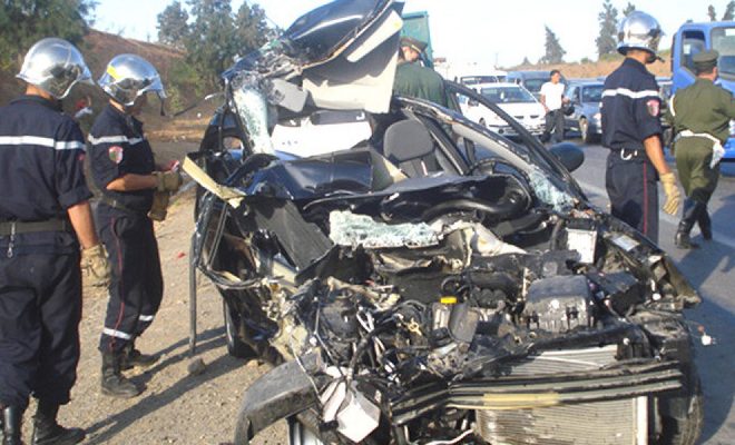 El Bayadh: Un mort et deux blessés graves dans un accident de la route