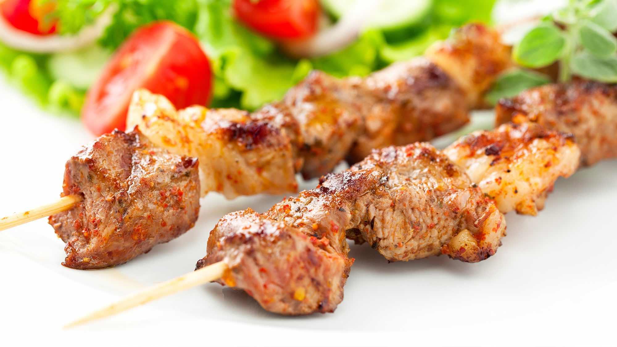 Brochettes d’agneau à l’indienne