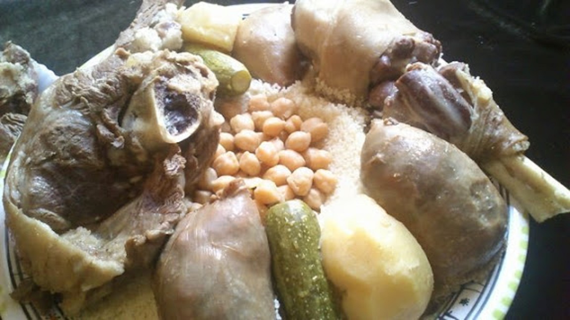 Couscous aux tripes farcies