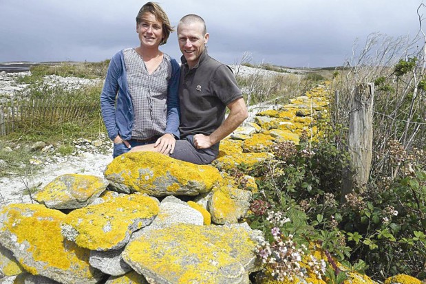 Le couple s&rsquo;est engagé dans un projet Agro-Environnemental:  Dix ans sur un îlot breton désert