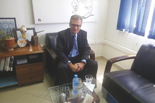 Visite de courtoisie: L’ambassadeur d’Espagne à “Liberté”