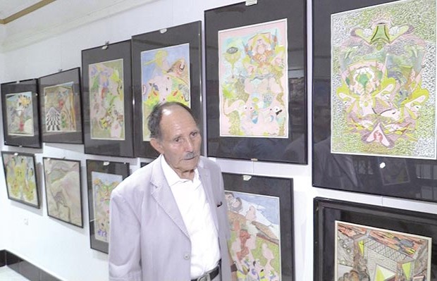 Il a transformé une partie de sa demeure en galerie d’art: Yessaad Hocine, un artiste peintre pas comme les autres