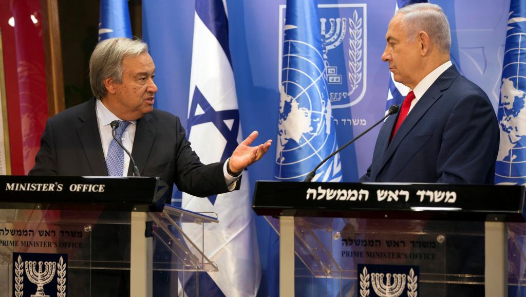 Antonio Guterres en Israël pour tenter de relancer le processus de paix israélo-palestinien