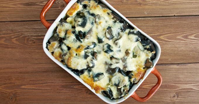 Gratin de pâtes au Bleu