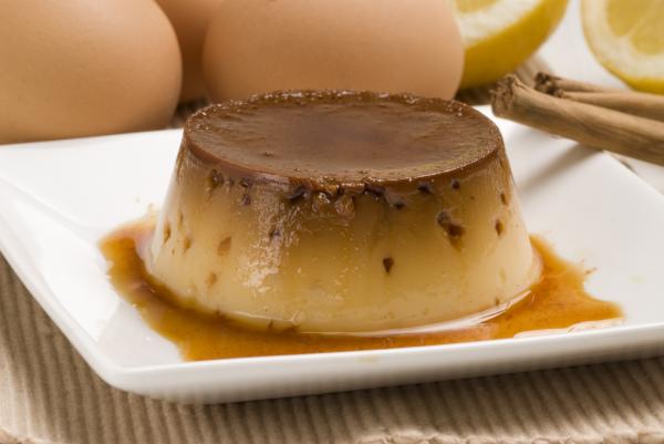 Crème caramel au chocolat