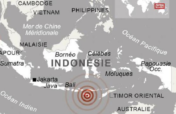 Un puissant séisme frappe l’Indonésie