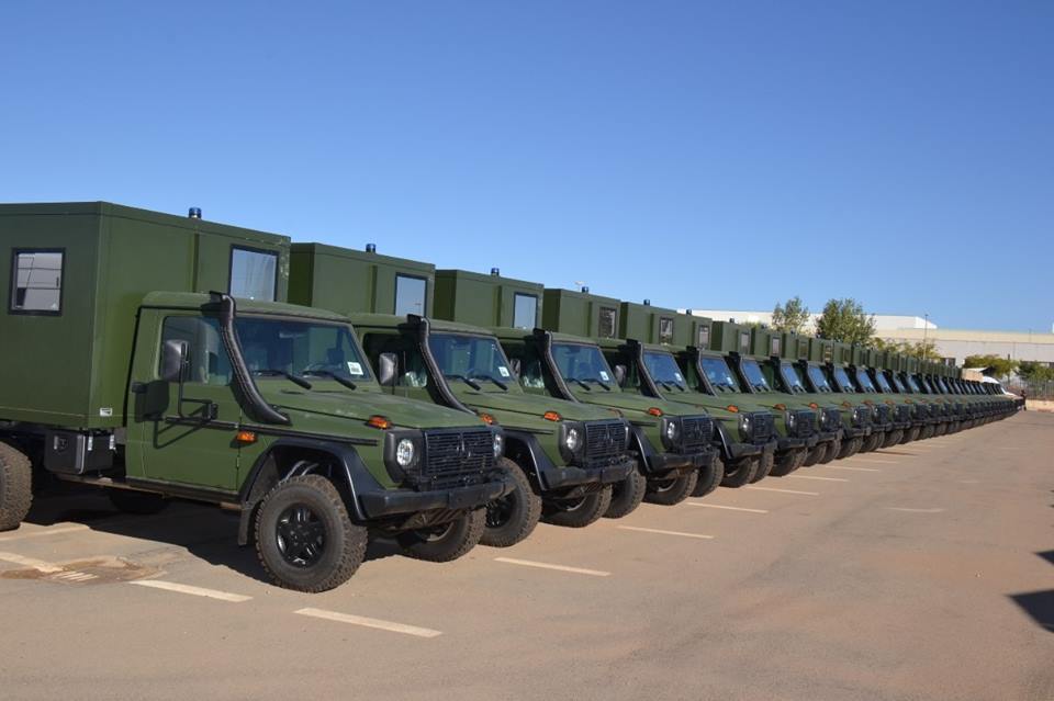 Livraison de 227 véhicules Mercedes Benz produits en Algérie au MDN