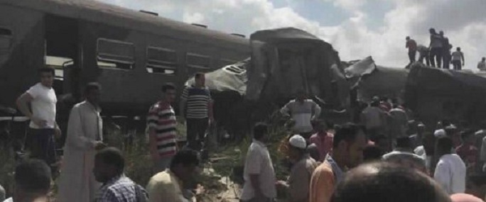Egypte: Au moins 18 morts après une collision de deux trains à Alexandrie