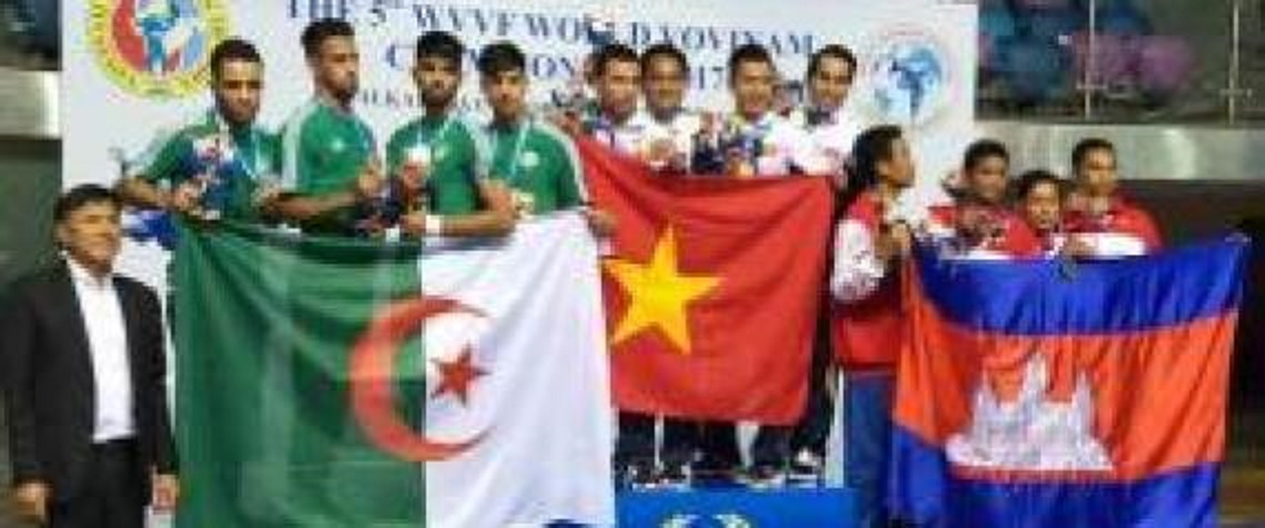 Vovinam viet vo dao : l&rsquo;Algérie vice-championne du monde