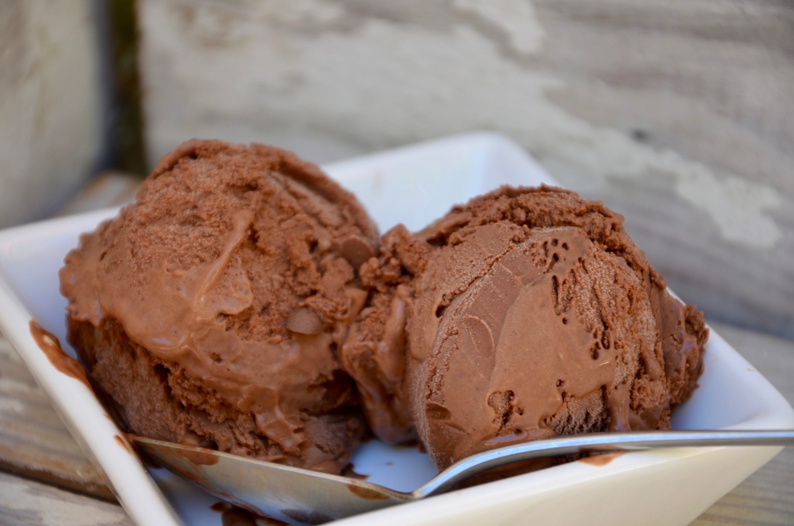 Crème glacée au chocolat