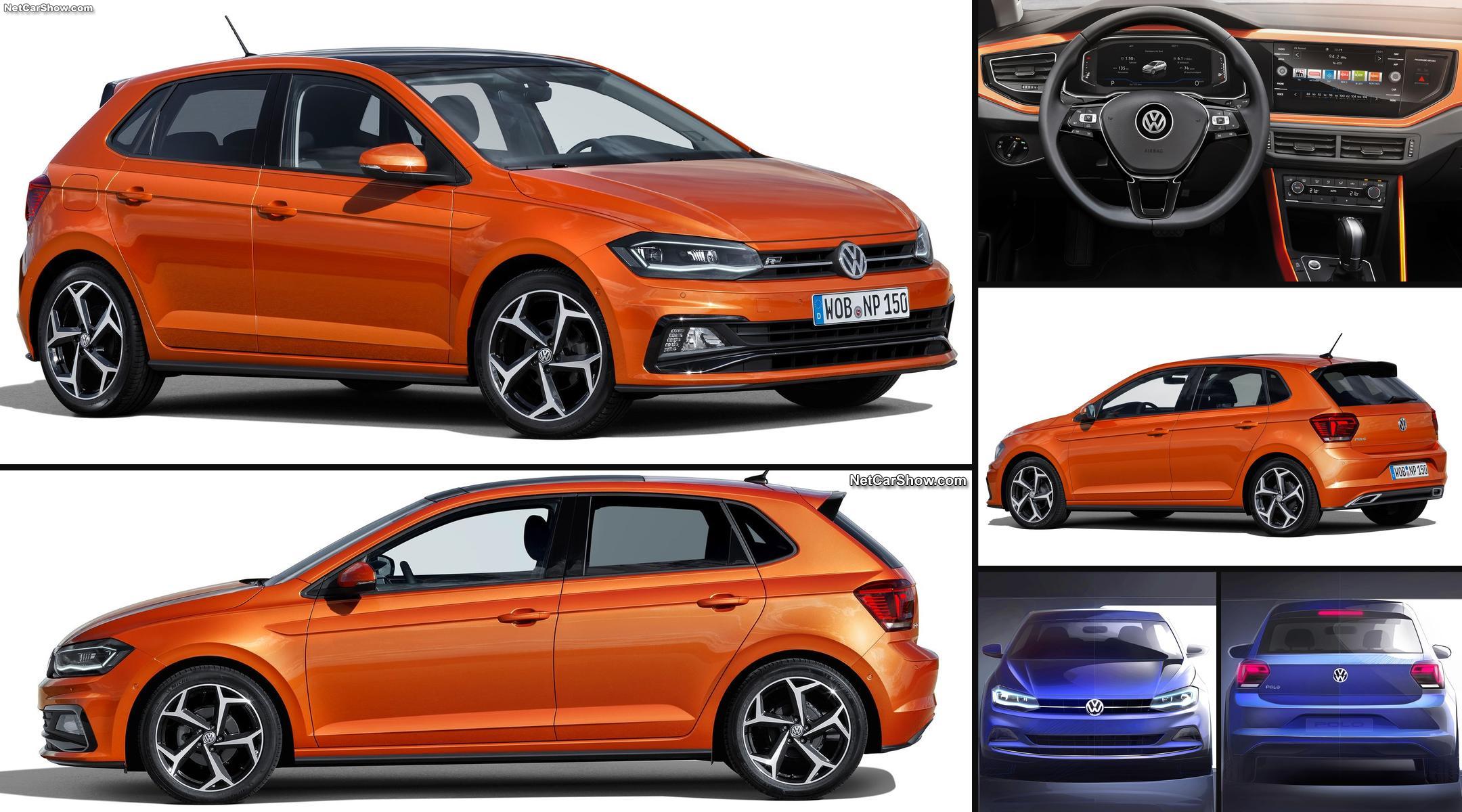 VW Polo 2018 Cockpit digital en perspective