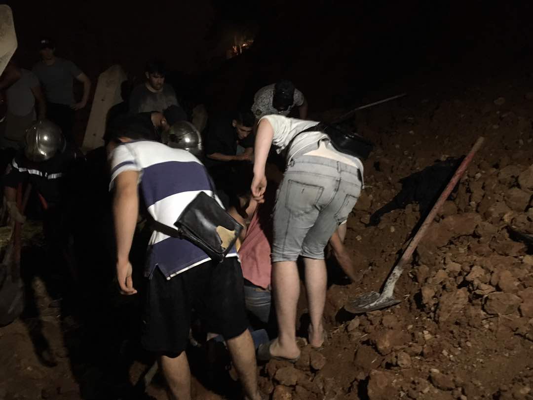Effondrement de roches dans un chantier à Sidi Yahia, des blessés