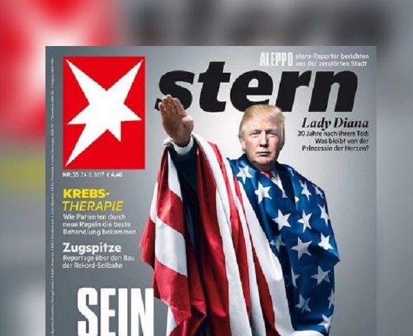 Donald Trump comparé à Adolf Hitler en couverture de « Stern », célèbre magazine allemand