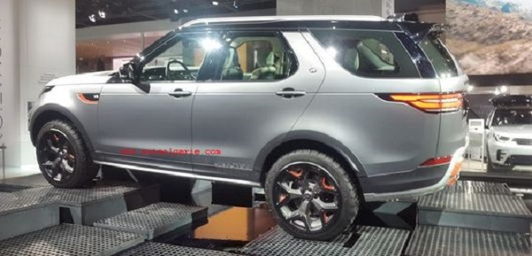 Salon de Frankfurt 2017-Live : Land Rover Discovery SVX