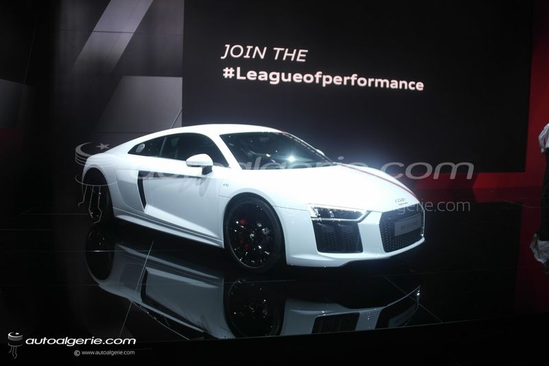 Salon de Frankfurt 2017-Live : Audi R8 V10 RWS