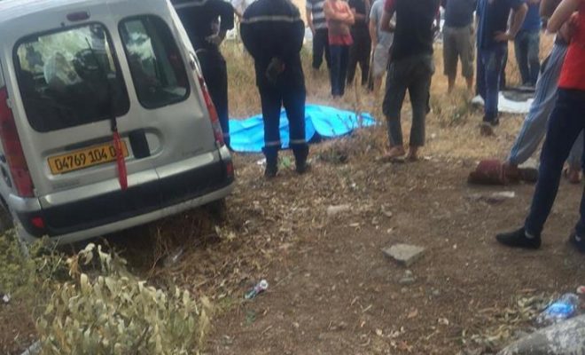 Un véhicule percuté par un train à el kseur (béjaia), un mort