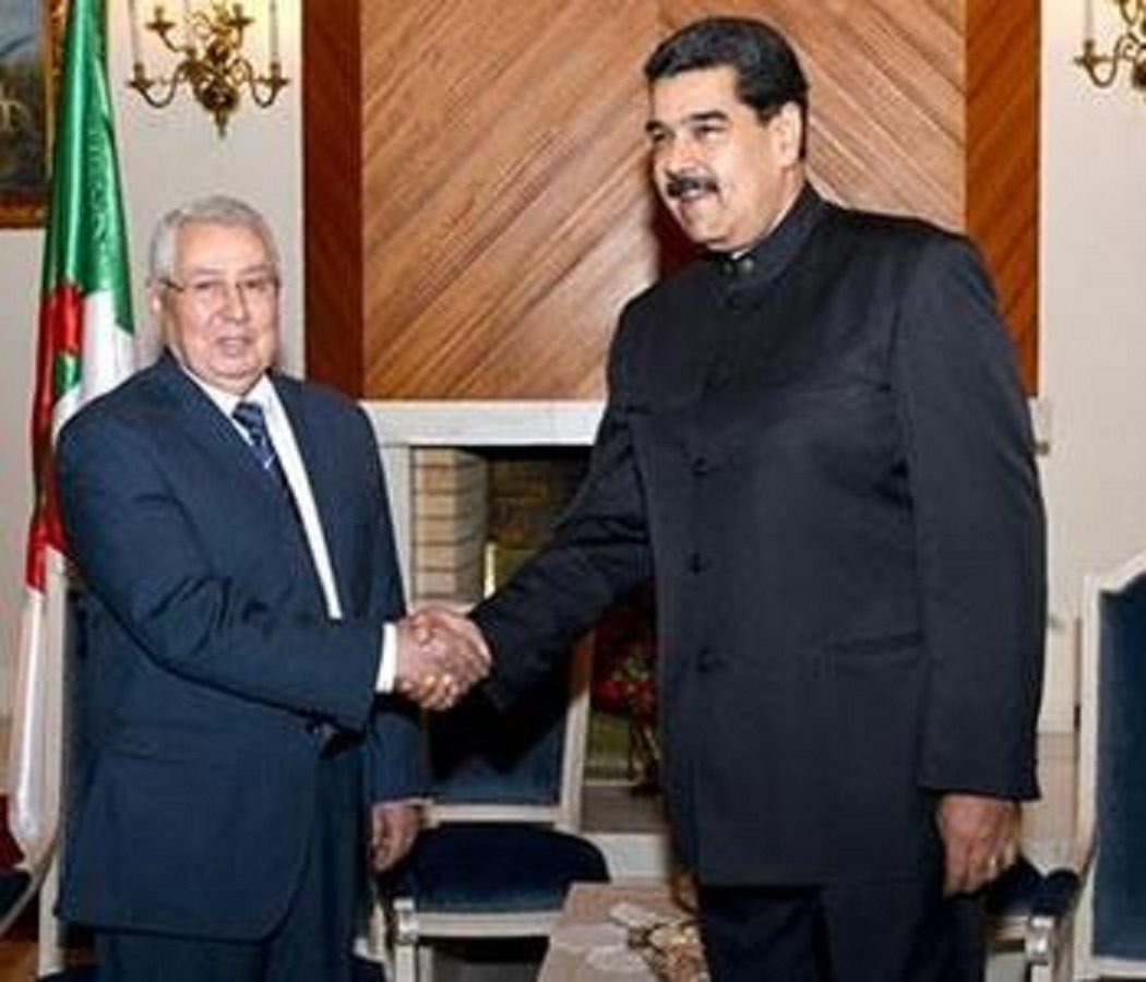 Le président Maduro au terme de son audience avec Bensalah:  « Nous voulons des prix du pétrole équitables »