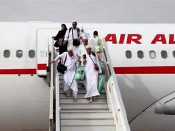 Hadj 2017: retour du premier groupe de hadjis à l&rsquo;aéroport d&rsquo;Oran