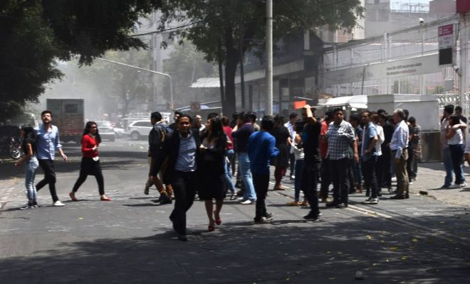 Un séisme de magnitude 7,1 secoue Mexico et ses alentours