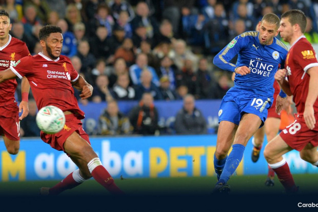 Leicester : Le superbe but de Slimani face à Liverpool (Vidéo)