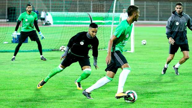 Alcaraz a scindé son groupe en deux : Mahrez, Attal et Ounas ont pris part hier à l’entraînement collectif