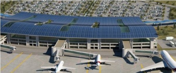 Une centrale photovoltaïque sur la toiture de l’aéroport d’Oran