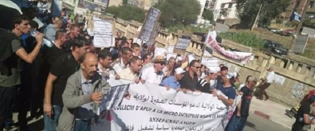 Tizi-Ouzou : contestation de promoteurs de micro-entreprises